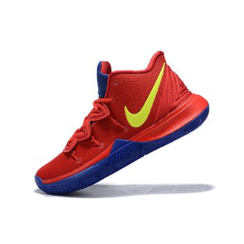 Latest Nike Kyrie 5 University Red Blue-Volt Shoes